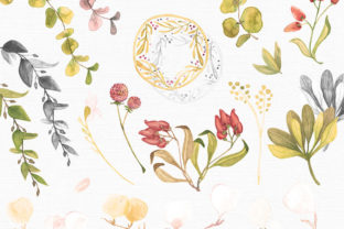 Greenery Watercolor Eucalyptus 2: A Versatile Illustration for Modern Branding
