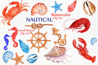 Nautical Watercolor Clipart: A Fresh Take on Brand Illustrations
