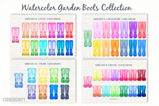 Watercolor Clipart Rain Boots: A Versatile Illustration for Creative Projects